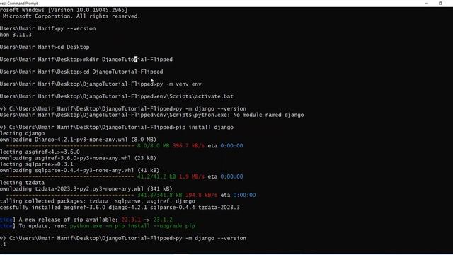 Module 3 Installing Django | Introduction to Web Framework : Django | Full Stack смотреть онлайн
