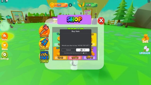 ПОЛУЧИЛ КРЫЛЬЯ + МЕГА ТОПОР И ВЫРУБИЛ ВЕСЬ МАГИЧЕСКИЙ ЛЕС! ROBLOX Magic Woodcutter Simulator смотреть онлайн
