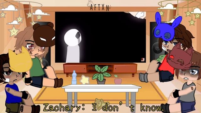 Past FnaF 4 tormentors react to The Afton Family || FnaF смотреть онлайн