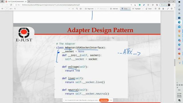 adapter design pattern python смотреть онлайн
