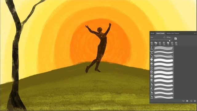 Speed Art Photoshop: Peace in Nature смотреть онлайн