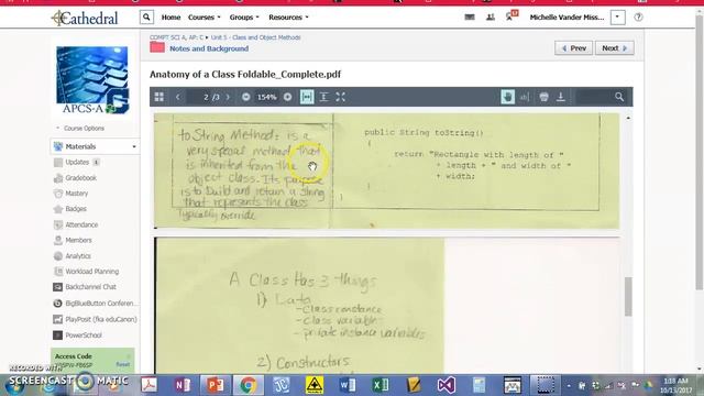 APCSA: Using Class and Object methods смотреть онлайн