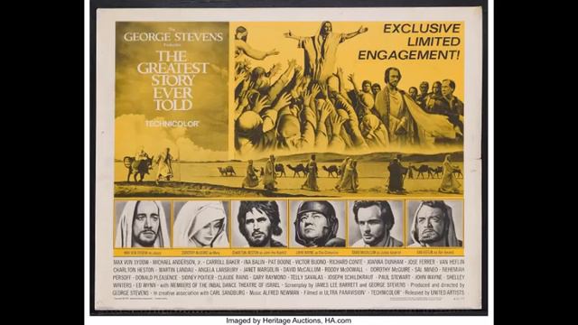 Soundtracks I love 0516 - The greatest story ever told by Alfred Newman смотреть онлайн