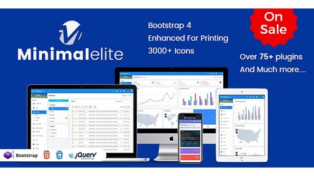 Minimal elite Admin - Bootstrap 4 Admin Dashboard Templates and WebApps Templates | Themeforest смотреть онлайн