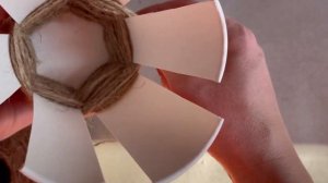 Корзинка из бумажного стаканчика