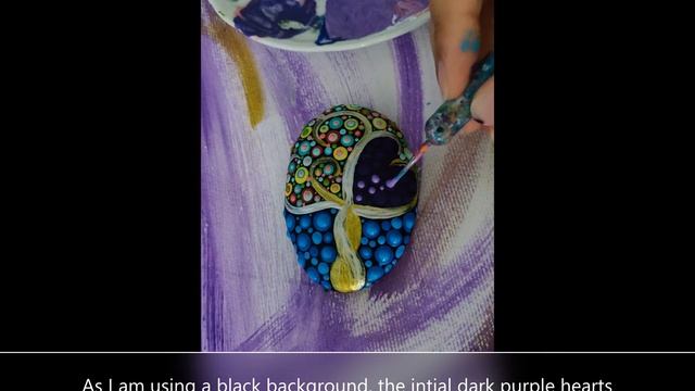 Tree of Life colorful painted rock, tutorial by Create and Cherish смотреть онлайн