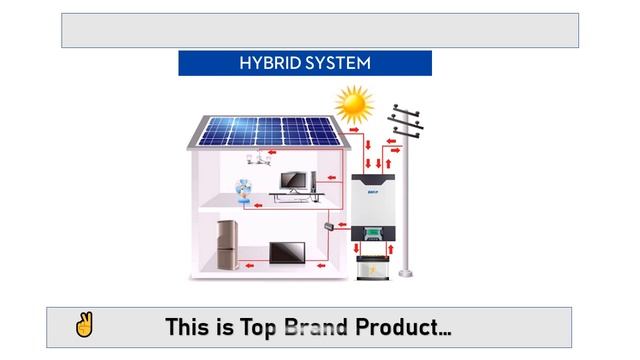 EASUN POWER 5000W Hybrid Solar Inverter