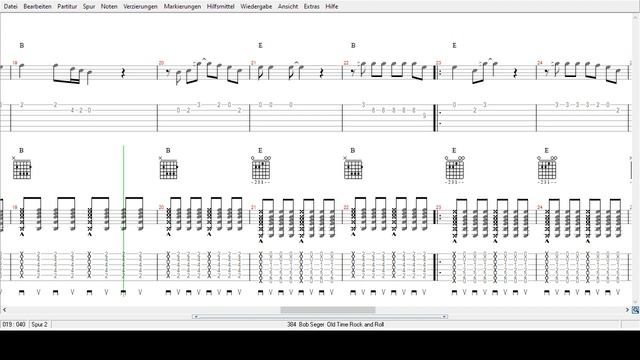 Bob Seger - Old Time Rockn Roll - Tabs смотреть онлайн