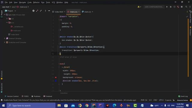 sass در mixin تعریف смотреть онлайн