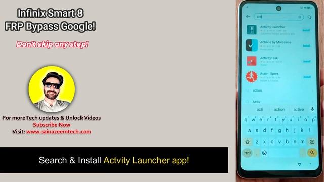 Infinix Smart 8 (X6525) FRP Bypass Android 13 XShare Apps Not Installed Google Account ✅Gmail 2024! смотреть онлайн