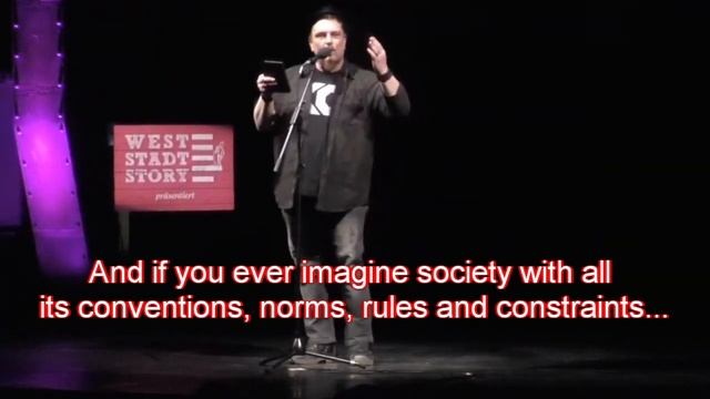 "I am a loser"-German Poetry Slam(with English Subtitles) смотреть онлайн
