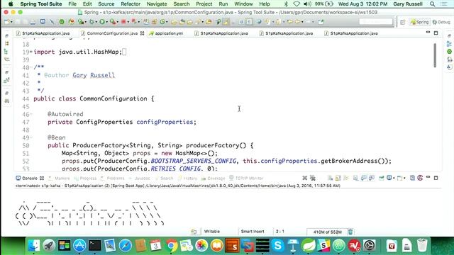 Spring For Apache Kafka смотреть онлайн