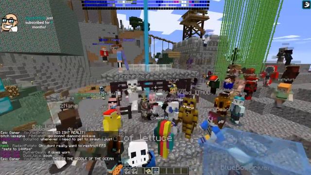 Monster Hunter: World - Trapping the entire server inside a massive box of bedrock - Part 1 смотреть онлайн