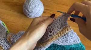 Узор для коврика крючком