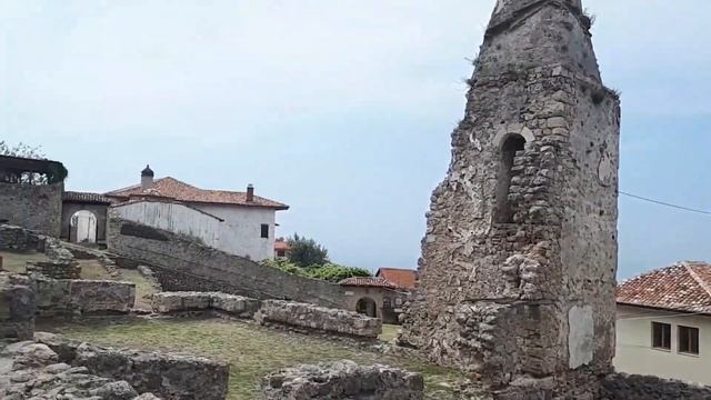 АЛБАНИЯ. Исторический город Круя. Ресторан Kroi. Национальная кухня Албании. смотреть онлайн
