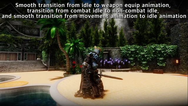 SKYRIM Smooth Animation смотреть онлайн