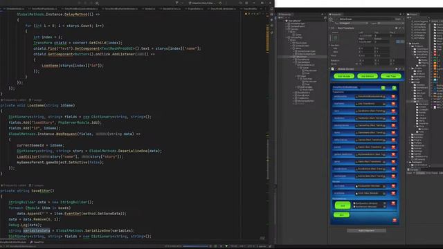 #15 Переменные, добавление, сохранение и их загрузка. Создание игры Story World смотреть онлайн