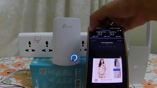 TP Link RE505X Vs TL-WA850RE Speed Test