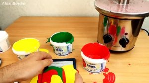 Шоколадный фонтан с краской! Что-то пошло не так!  Alex Boyko