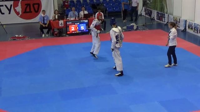 4. Гавриш Олег Первенство России - Тхэквондо, ВТФ, Уфа, СК Уфимец смотреть онлайн
