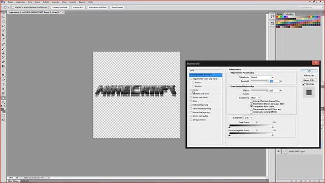 How to make a MINECRAFT LOGO! 100% YOURSELF смотреть онлайн