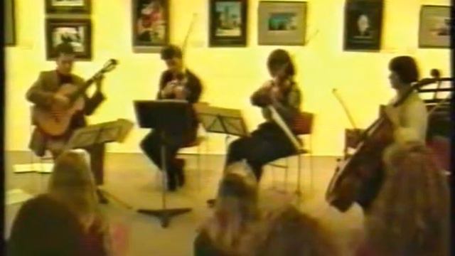 Haydn Guitar Quartet - 3rd Movement; Doug Brasier - guitar, with Strings (prt 3/4) смотреть онлайн