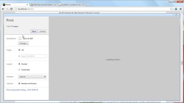 DOCman List 2.6.0 Demonstration смотреть онлайн