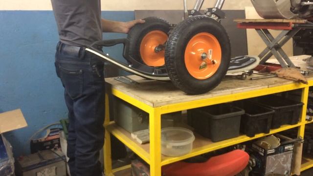 транспортные колеса на лыжу сноубайка) смотреть онлайн