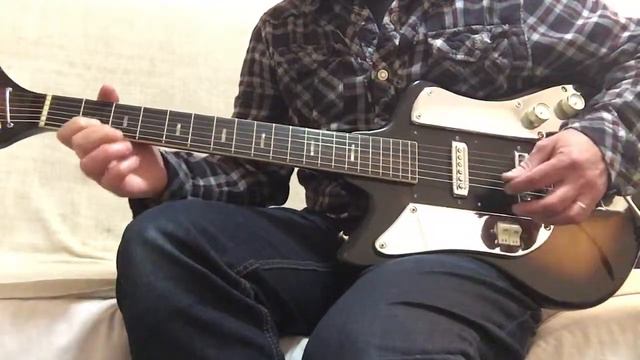 Kawai S-160 Hound Dog Taylor 2 Pickup Guitar Kingston Teisco Japan смотреть онлайн