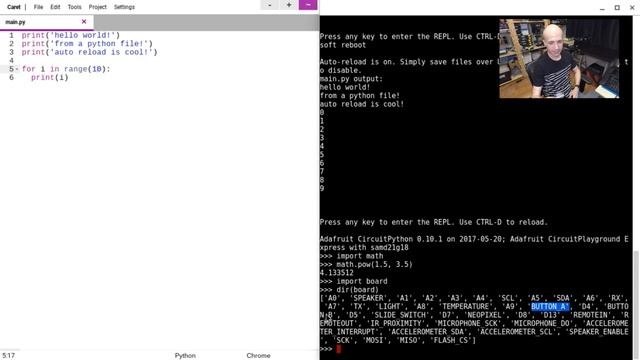CircuitPython & ChromeOS: Introduction to Circuit Playground Express with Tony D! смотреть онлайн