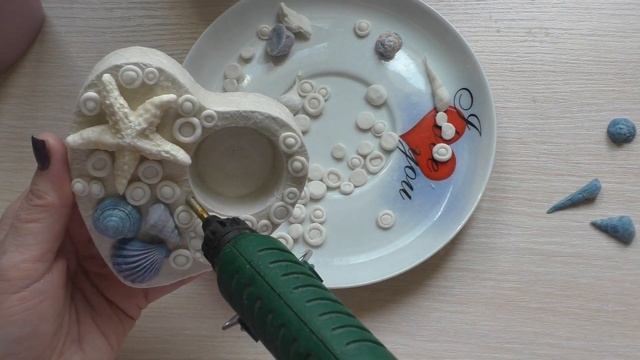 Как сделать подсвечники из гипса // DIY // декор подсвечников//How to make gypsum candle holders// смотреть онлайн