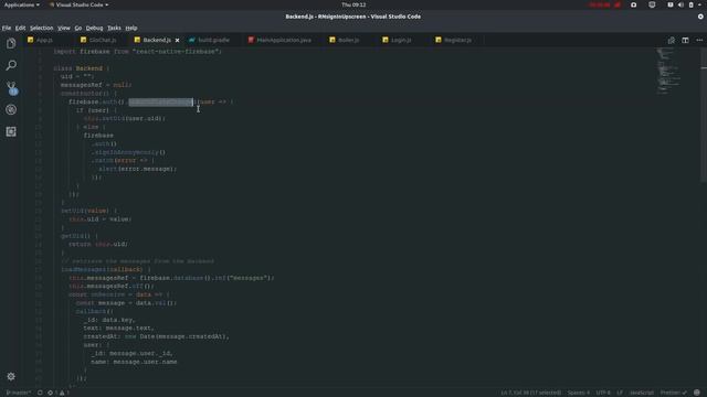 How to React-Native : Building Firebase Chat/Messaging App Part II - Chat Room смотреть онлайн