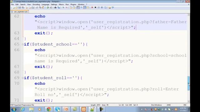 62Student Registration System in PHP MySQL with Admin Panel in Urdu Hindi 4 15 смотреть онлайн