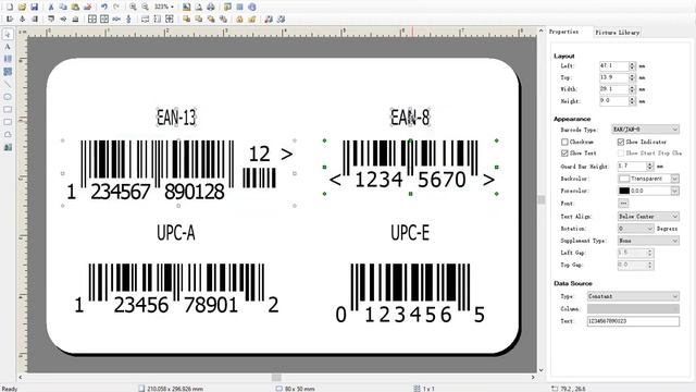 EAN-13 / UPC Barcode Generator смотреть онлайн