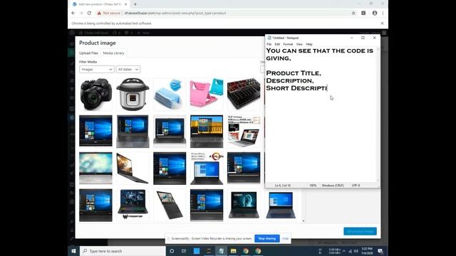 WordPress Automation | Uploading Products Automatically from Amazon to Wordpress | Python | Seleniu смотреть онлайн