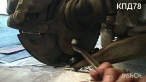 Тойота Раф4  Шаровые живут долго, замена Шаровых опор