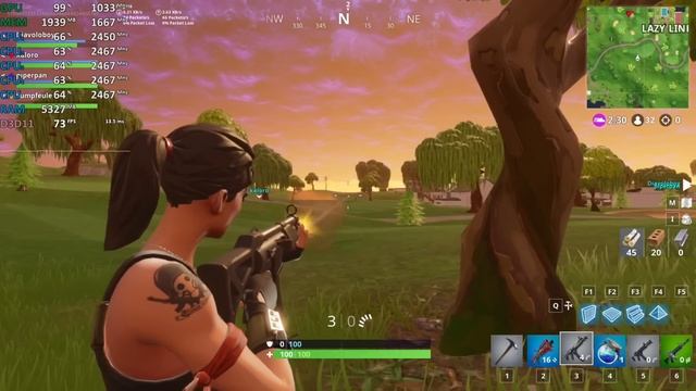 Ryzen 3 2200GE Vega 8 Test - Fortnite Battle Royale - Gameplay Benchmark Test смотреть онлайн
