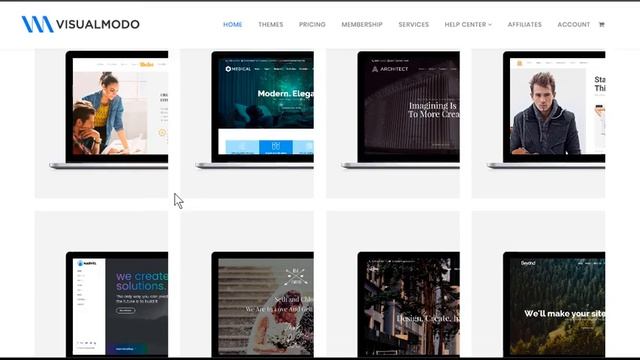 Visualmodo WordPress Themes - Sites Builder - Web Design смотреть онлайн