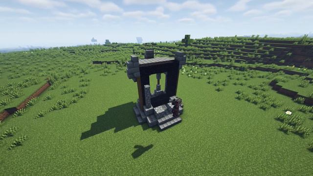 Minecraft: How to Build a Medieval Nether Portal Design | Nether Portal Design(Tutorial) смотреть онлайн