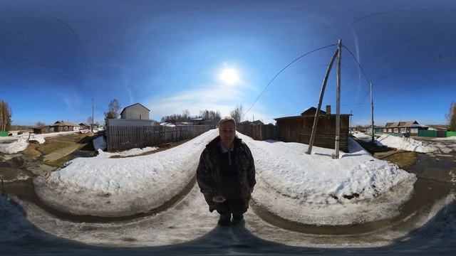 Россия 360° 8K. Козулька. Моя улочка весной смотреть онлайн