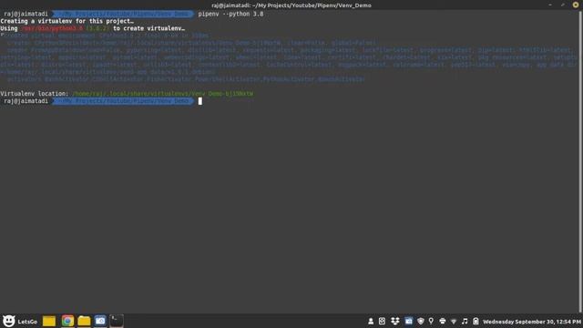 Python Tutorial - Virtual Environment | How to use Pipenv | Python Workflow смотреть онлайн