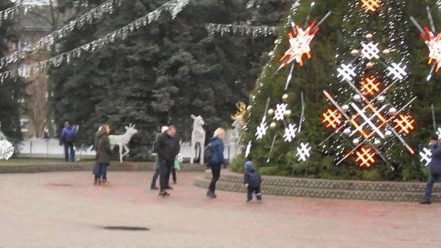 Праздничный Даугавпилс . Латвия. смотреть онлайн