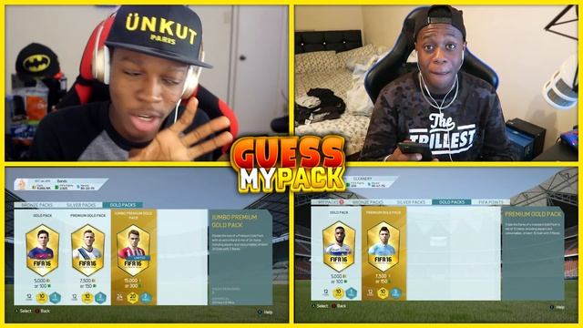 OMG INSANE PLAYER IN A PACK - FIFA 16 GUESS MY PACK !! смотреть онлайн