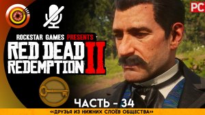 «Друзья из нижних слоёв общества» | Прохождение RDR 2 на Золото ? Без комментариев — Часть 34