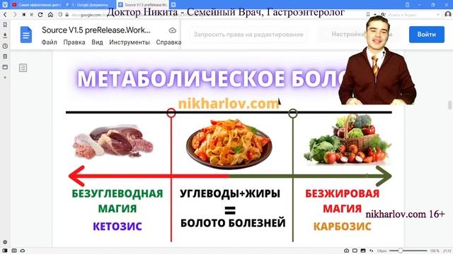 Выбираем диету к лету: Почему на углеводах худеют быстрее, чем на жирах - загадка физиологии! смотреть онлайн