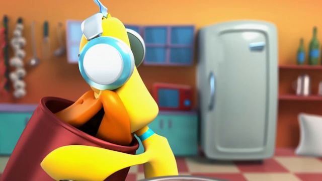 Paperotti In 'CHEF PAPEROTTI' - The Silly Funny Duck - Animated Short