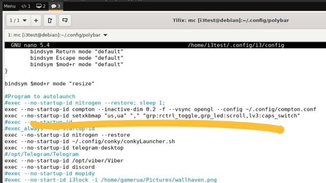 Установка i3wm на Debian Testing смотреть онлайн