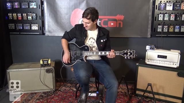 TC Electronic Echobrain Analog Delay Pedal Review Demo From GuitCon 2017 (Stompbox Saturday Ep.103)