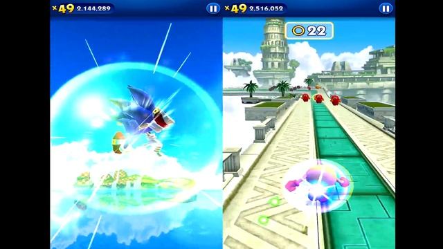 Sonic Dash Sonic VS Pac-Man Gameplay (iOS, Android) Part 1 смотреть онлайн
