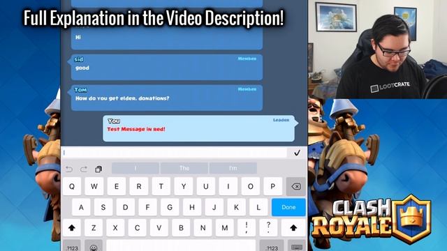 Clash Royale ★ HOW TO CHAT IN COLOR IN CLASH ROYALE! ★ Clash Royale Colored Chat Tutorial/Trick! смотреть онлайн